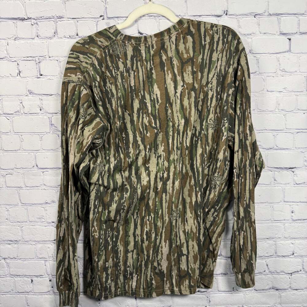 Realtree Camouflage Long Sleeve T-Shirt Size Large - Picture 2 of 4